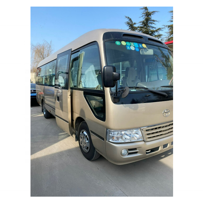 Spots Goods Used Coaster Bus 30 Seaters Coaches Toyota Coaster Bus for Sale